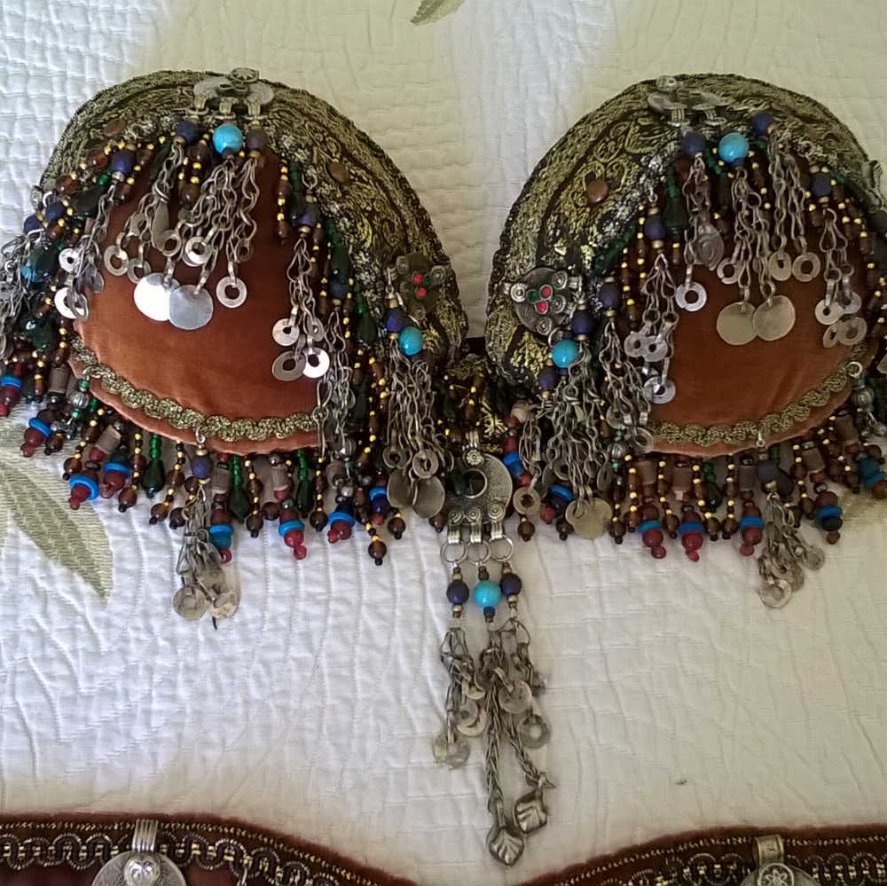 Professional tribal fusion belly dance costume
